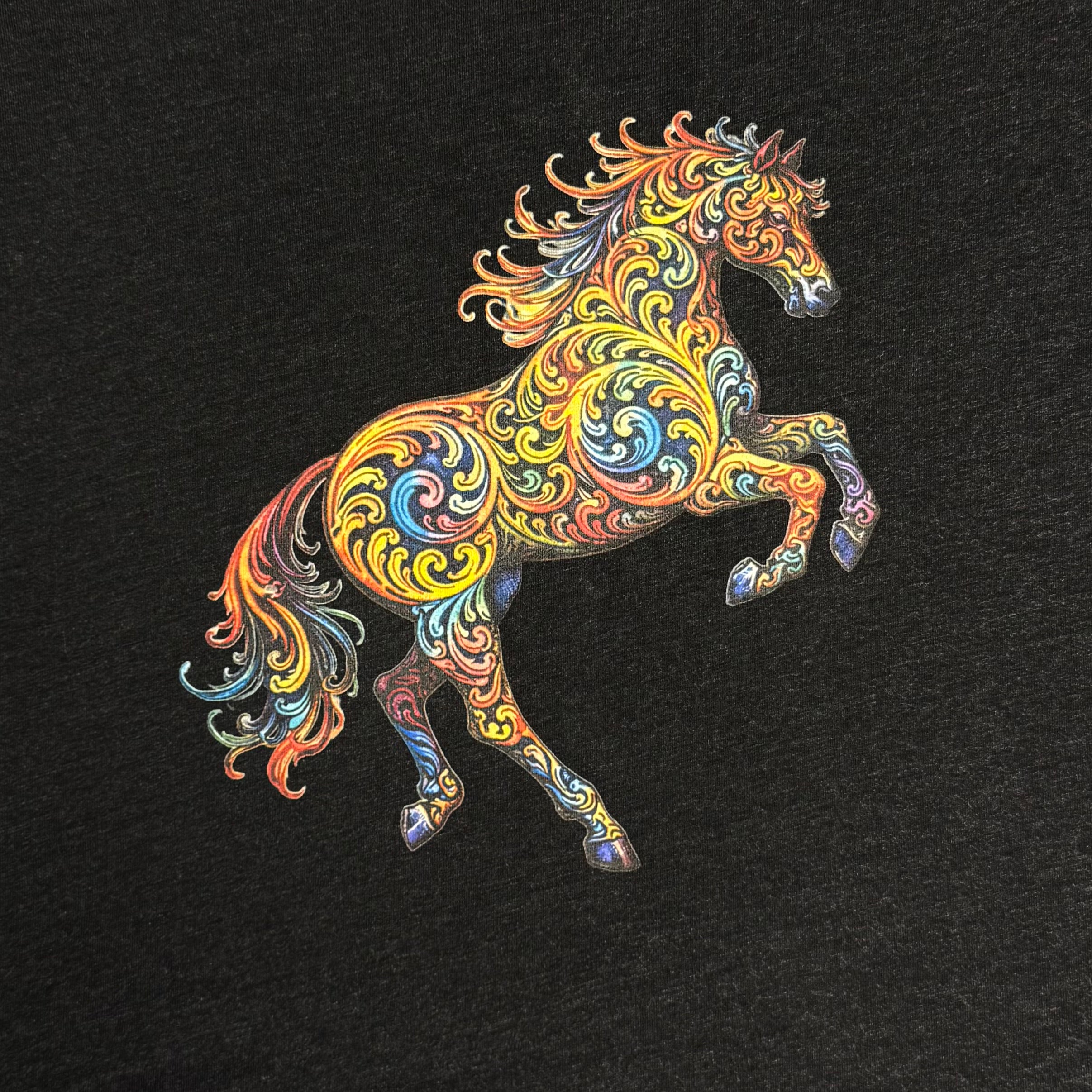 Hombre Stallion short sleeve tee – American Scroll